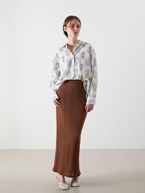 LCW Vision Beli Lastikli Ajurlu Etek - S5PP70Z8-HMZ