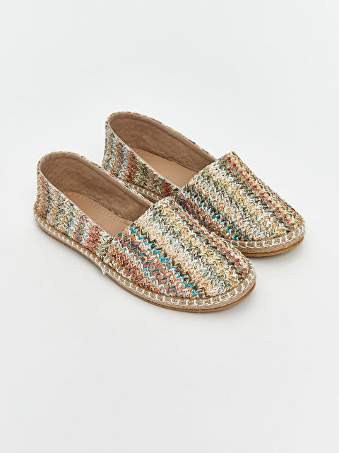 KOOR Kadın Hasır Espadril Ayakkabı - S5PQ34Z8-F9C