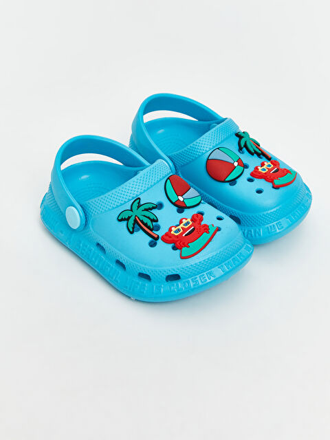 LCW STEPS Baskılı Erkek Bebek Plaj Sandaleti - S5PQ36Z1-GGH