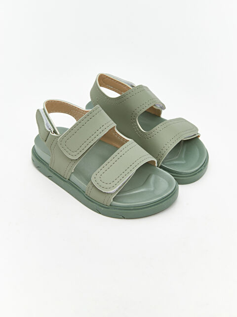 LCW STEPS Çift Bantlı Cırt Cırtlı Erkek Bebek Sandalet - S5PQ53Z1-VAM