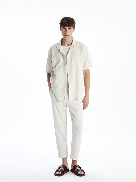 XSIDE Rahat Kalıp Armürlü Erkek Pantolon - S5PQ64Z8-V1F