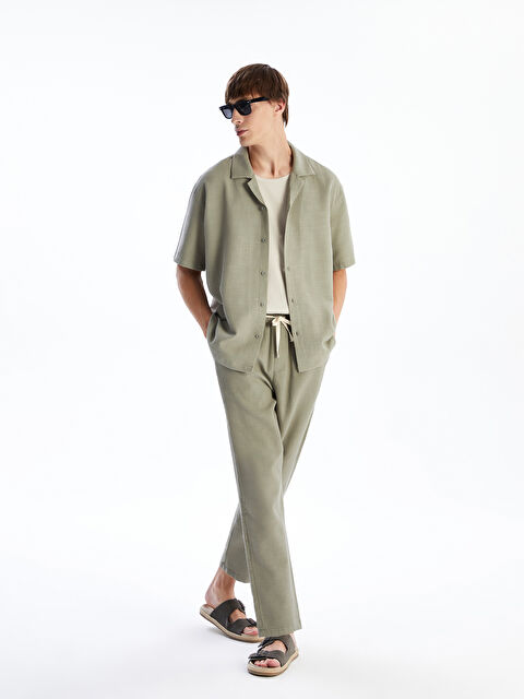 XSIDE Rahat Kalıp Armürlü Erkek Pantolon - S5PQ64Z8-Z3Q