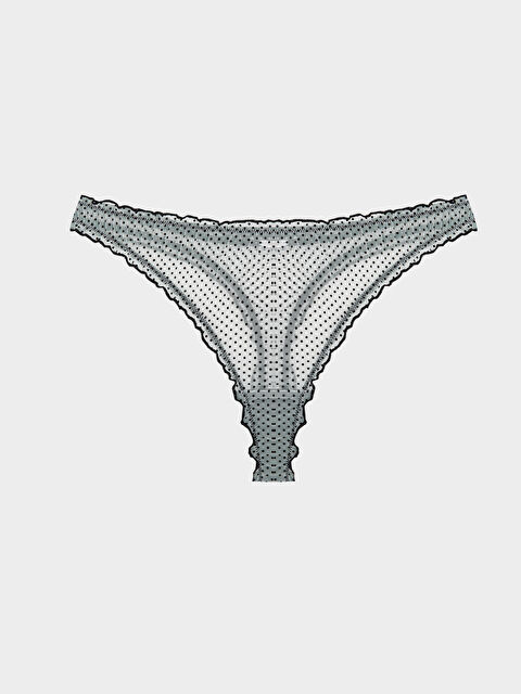 LCW DREAM Puantiyeli Tanga Külot - S5PQ76Z8-LRA