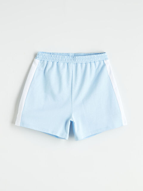 LCW Kids Renk Bloklu Kız Çocuk Şort - S5PT26Z4-QYD