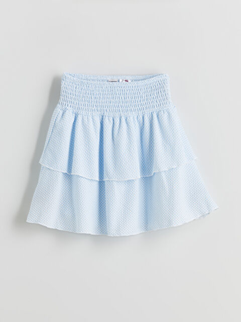 LCW Kids Beli Lastikli Katkat Kız Çocuk Etek - S5PT27Z4-LSC