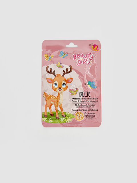 Beauty Girl Kağıt Yüz Maskesi Geyik 20 ml - S5PT38Z4-M0T