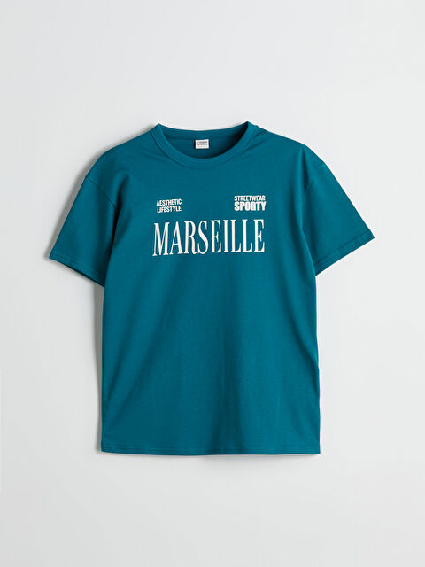 LCW Kids Bisiklet Yaka Erkek Çocuk Tişört - S5PT46Z4-HSH