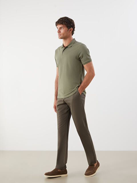 LCWAIKIKI Classic Standart Kalıp Gabardin Erkek Chino Pantolon - S5PT82Z8-F4P