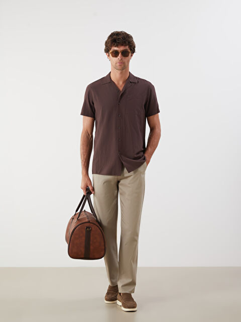 LCWAIKIKI Classic Standart Kalıp Gabardin Erkek Chino Pantolon - S5PT82Z8-FW6