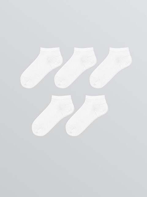 LCW Kids Basic Kız Çocuk Patik Çorap 5'li - S5PU58Z4-JYX