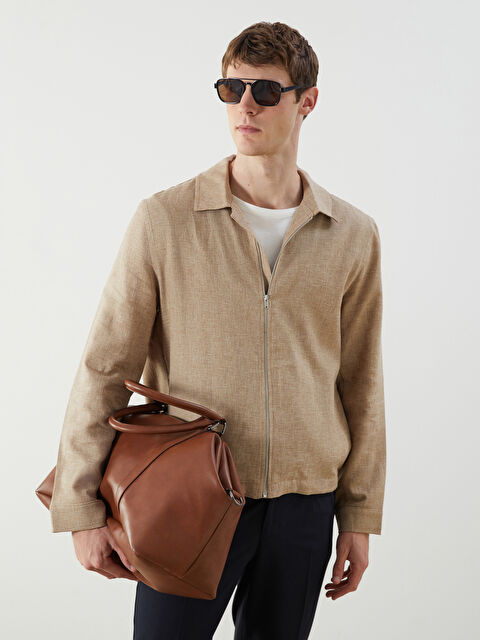 LCW Vision Standart Kalıp Ceket Yaka Erkek Mont - S5PU77Z8-DFV