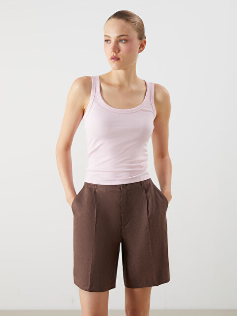 LCW Vision U Yaka Kadın Atlet - S5PU79Z8-FXC