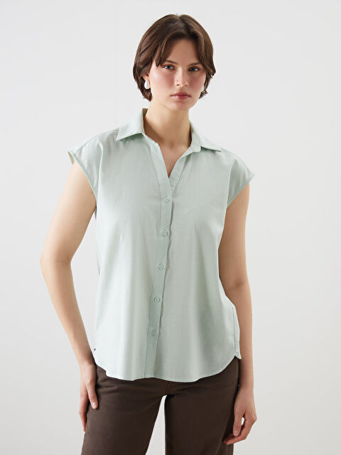 LCWAIKIKI Classic Regular Fit Kadın Gömlek - S5PU94Z8-RMR