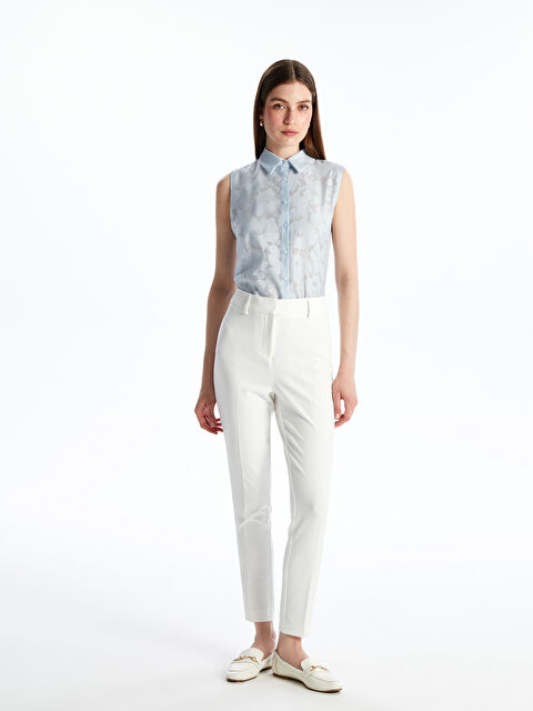 LCWAIKIKI Classic Standart Fit Kadın Cigarette Pantolon - S5PV91Z8-Q6K