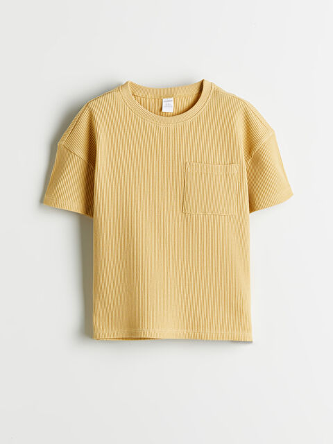 LCW Kids Bisiklet Yaka Erkek Çocuk Tişört