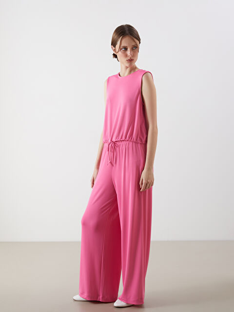 LCW Vision Beli Lastikli Kadın Pantolon - S5PY40Z8-GEV