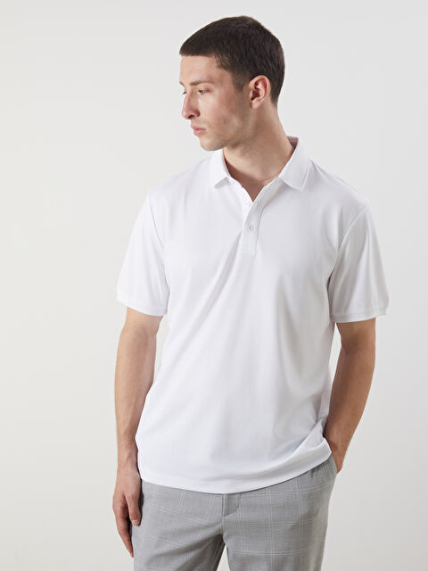 LCW Vision Polo Yaka Pike Erkek Tişört - S5PY42Z8-R9J