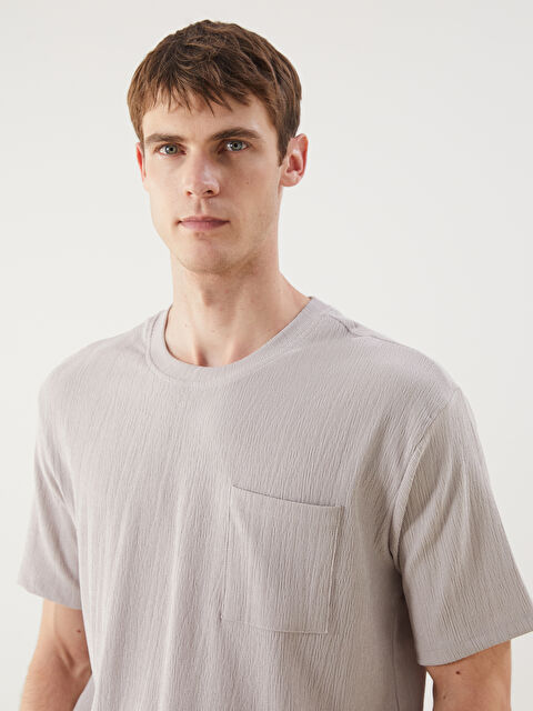 LCW Vision Bisiklet Yaka Erkek Tişört - S5PY43Z8-VK7