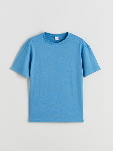 LCW Kids Crew Neck Basic Boys' T-Shirt