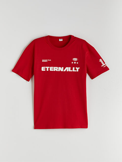 LCW Kids Bisiklet Yaka Erkek Çocuk Tişört - S5PY64Z4-KYV