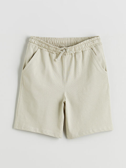 LCW Kids Beli Lastikli Erkek Çocuk Şort - S5PY75Z4-G8L