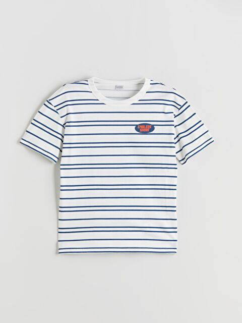 LCW Kids Bisiklet Yaka Erkek Çocuk Tişört