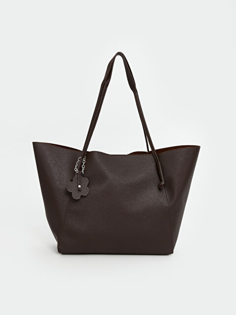 LCW ACCESSORIES Deri Görünümlü Kadın Omuz Çantası - S5PY83Z8-HKQ