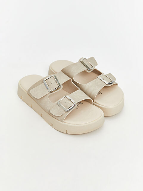 LCW STEPS Çift Bantlı Kadın Terlik - S5PY86Z8-CTL