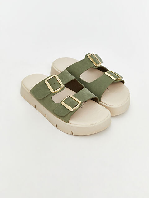 LCW STEPS Çift Bantlı Kadın Terlik - S5PY86Z8-FMD