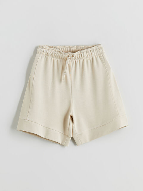 LCW Kids Beli Lastikli Kız Çocuk Şort - S5Q187Z4-RMT