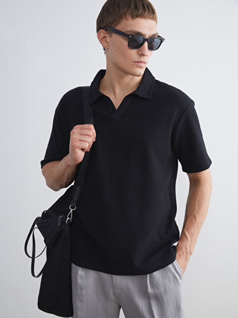 LCW Vision Polo Yaka Erkek Tişört - S5Q406Z8-CVL