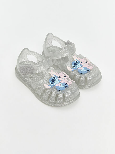 LCW STEPS Lilo ve Stitch Baskılı Kız Bebek Plaj Sandaleti - S5Q420Z1-Q57