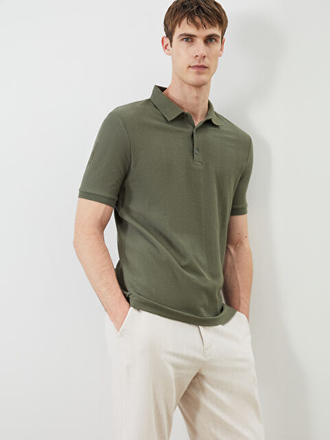 SOUTHBLUE Polo Yaka Pike Erkek Tişört - S5Q466Z8-ZSV