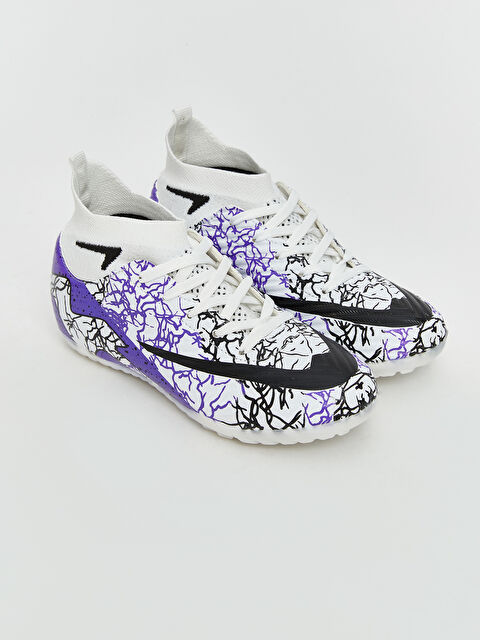 LCW STEPS Baskılı Erkek Çocuk Halı Saha Ayakkabısı - S5Q467Z4-ZUY