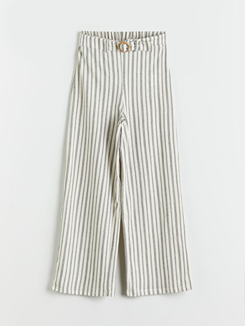 LCW Kids Beli Lastikli Kız Çocuk Pantolon - S5Q497Z4-SZ5