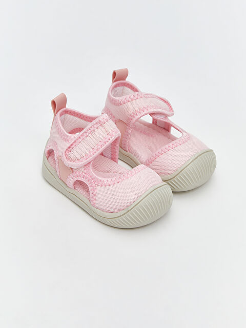 LCW STEPS Cırt Cırtlı Kız Bebek Sandalet - S5Q499Z1-D2E