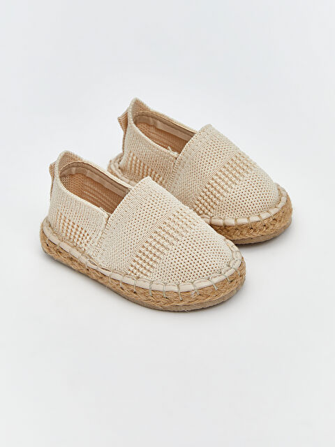 LCW STEPS Hasır Tabanlı Kız Bebek İlk Adım Ayakkabısı - S5Q502Z1-Q6K