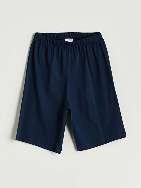 LCW Kids Beli Lastikli Erkek Çocuk Pijama Şort - S5Q672Z4-JC7