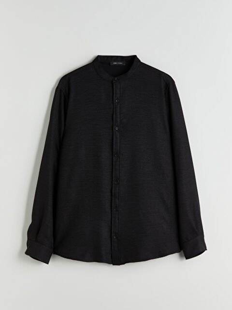 LCW Vision Regular Fit Hakim Yaka Uzun Kollu Erkek Gömlek - S5Q749Z8-CVL