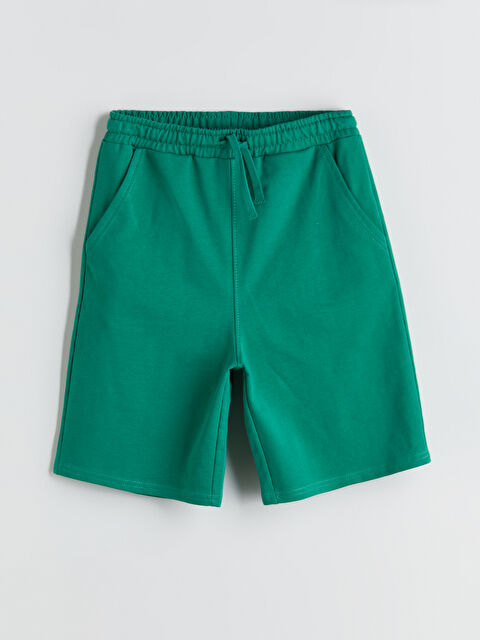 LCW Kids Beli Lastikli Erkek Çocuk Şort - S5Q794Z4-GRE