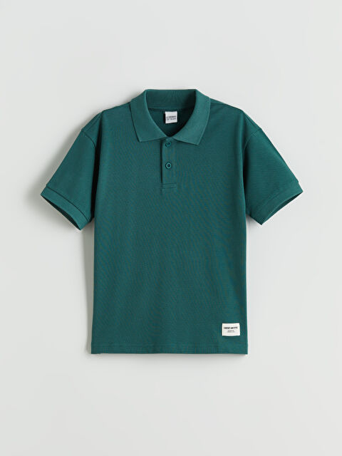 LCW Kids Polo Yaka Erkek Çocuk Tişört - S5Q999Z4-H0S