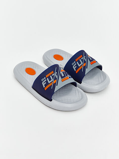 LCW STEPS Tek Bantlı Baskılı Erkek Çocuk Terlik - S5QA21Z4-CRP