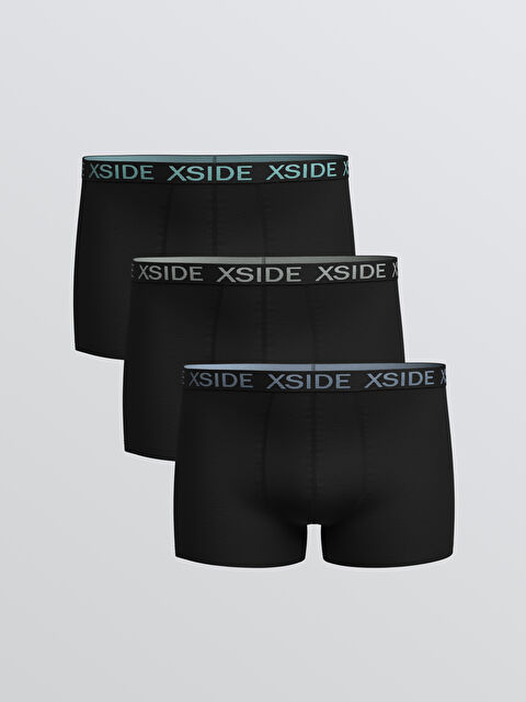 LC WAIKIKI Standart Kalıp Pamuklu Esnek Erkek Boxer 3'lü - S5QA24Z8-CVL