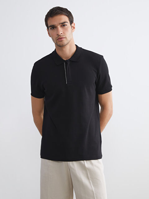 SOUTHBLUE Polo Yaka Pike Erkek Tişört - S5QA36Z8-CVL