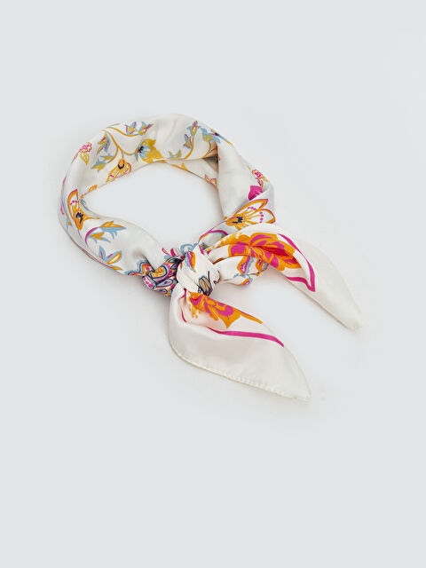 LCW ACCESSORIES Çiçek Desenli Kadın Bandana - S5QA54Z8-LRA