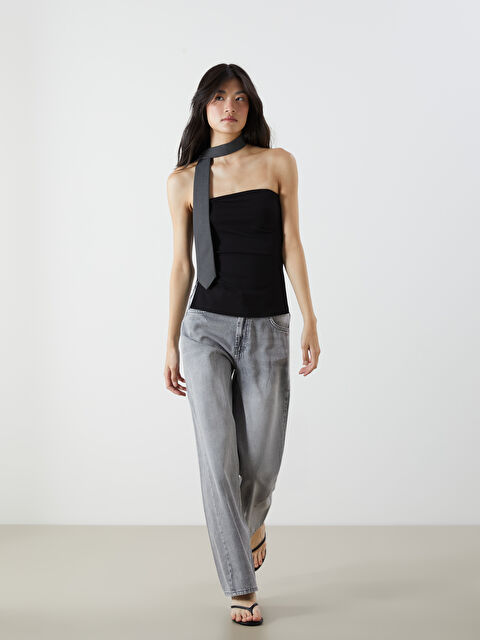 XSIDE Wideleg Kadın Jean Pantolon - S5QB95Z8-CTK