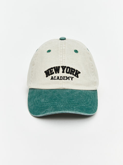 LCW ACCESSORIES New York Nakışlı Erkek Çocuk Kep Şapka - S5QC18Z4-L7Y