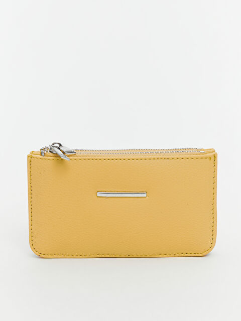 LCW ACCESSORIES Deri Görünümlü Kadın Cüzdan - S5QC19Z8-ZVF