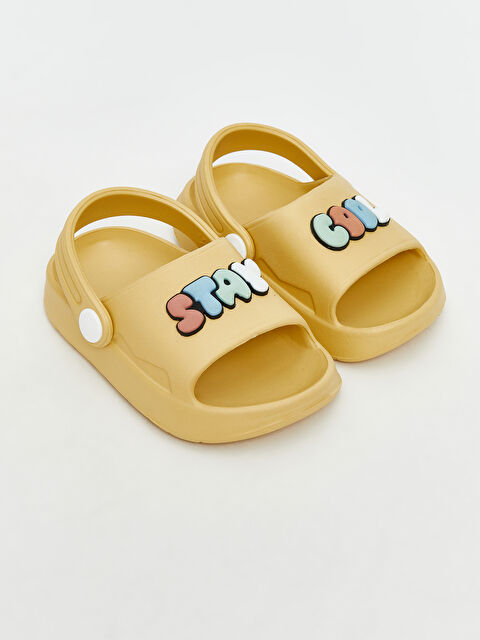 LCW STEPS Yazı Baskılı Erkek Bebek Sandalet - S5QC30Z1-Z22