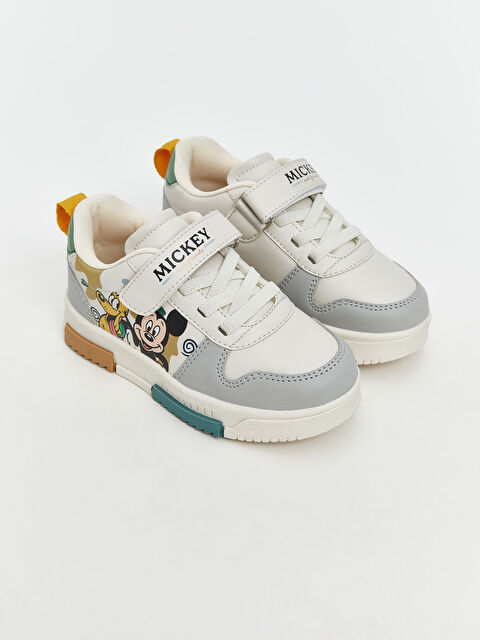 LCW STEPS Mickey Mouse Baskılı Erkek Bebek Spor Ayakkabı - S5QC74Z1-Z6J